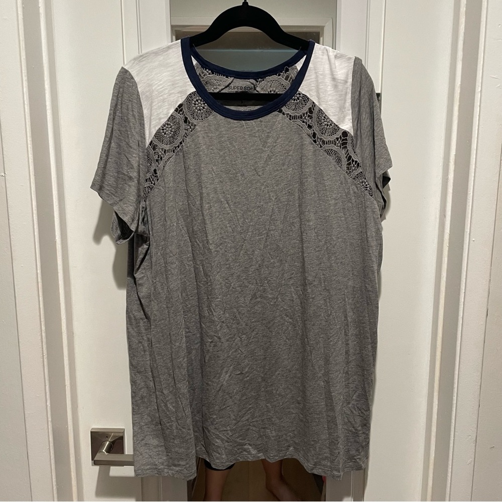 Torrid lace t-shirt